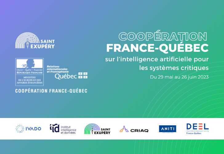 Coopération France-Québec sur l’intelligence artificielle pour les systèmes critiques