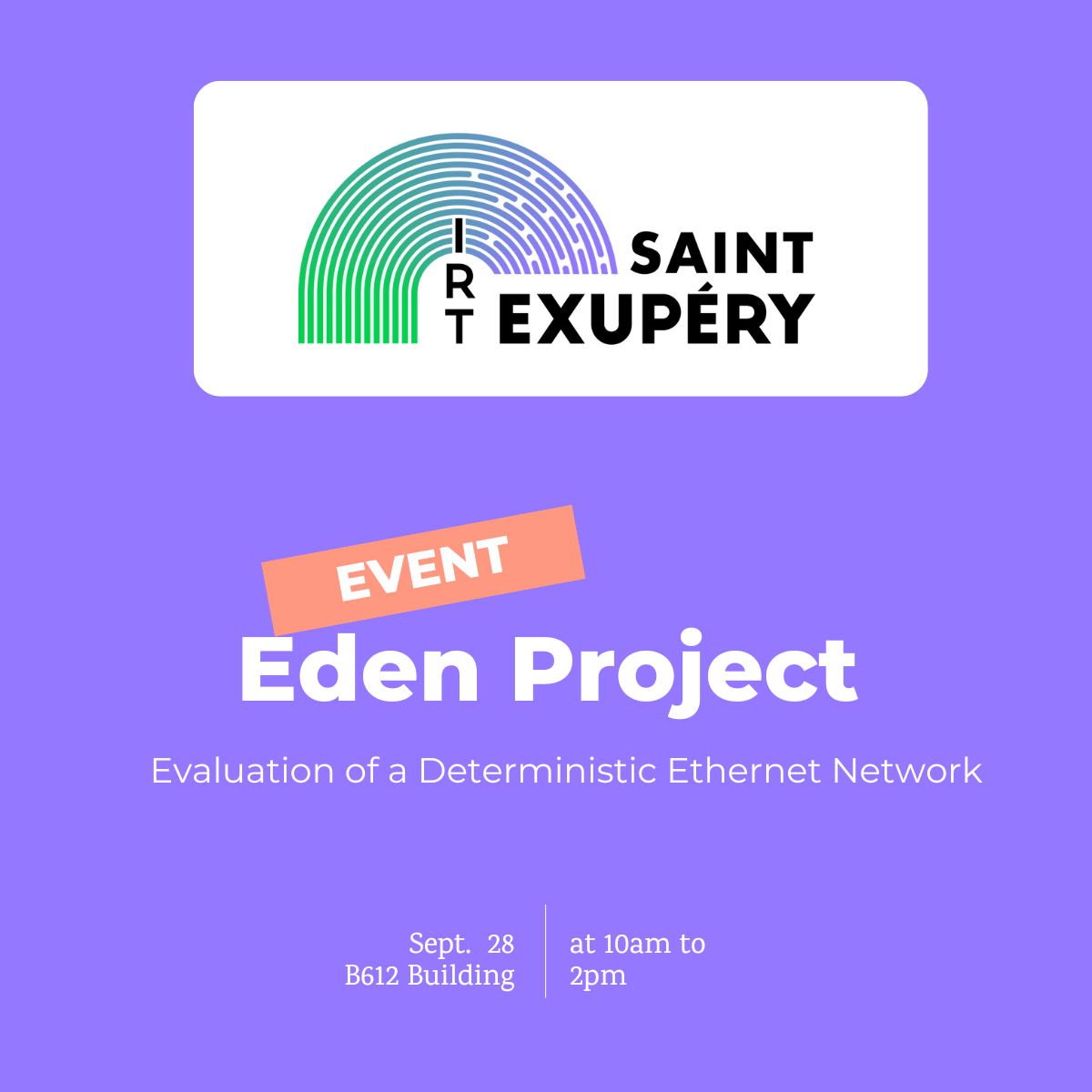 EDEN Project, dissemination session