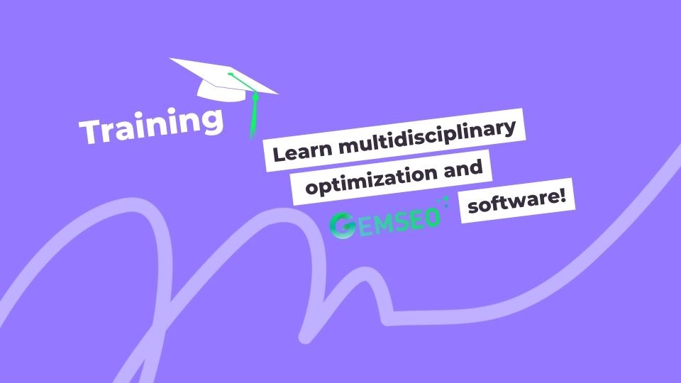 Training – Learn multidisciplinary optimization and the GEMSEO software!