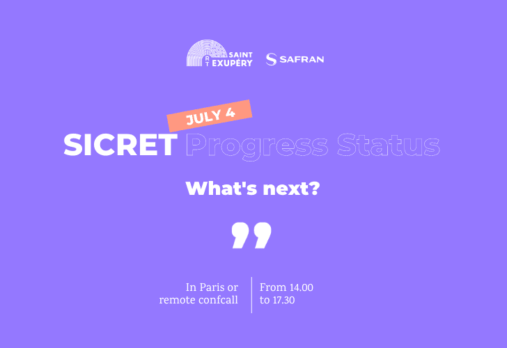 SICRET progress status and what’s next!